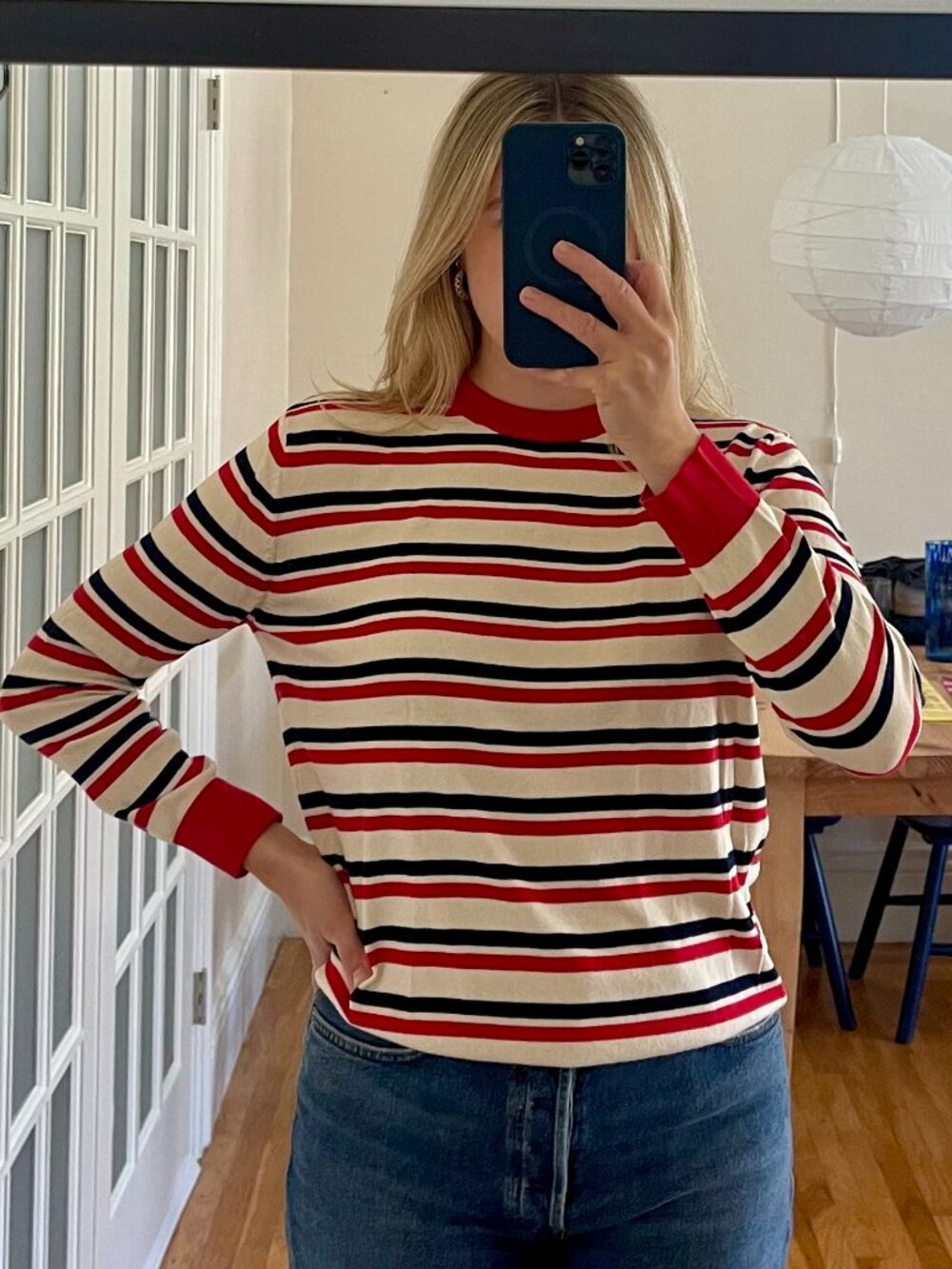 Striped Lightweight Sweater, Zara View 2